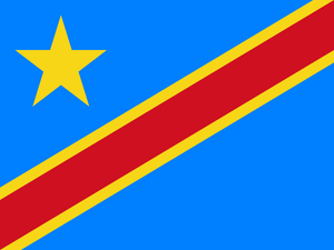 Democratic Congo Flag