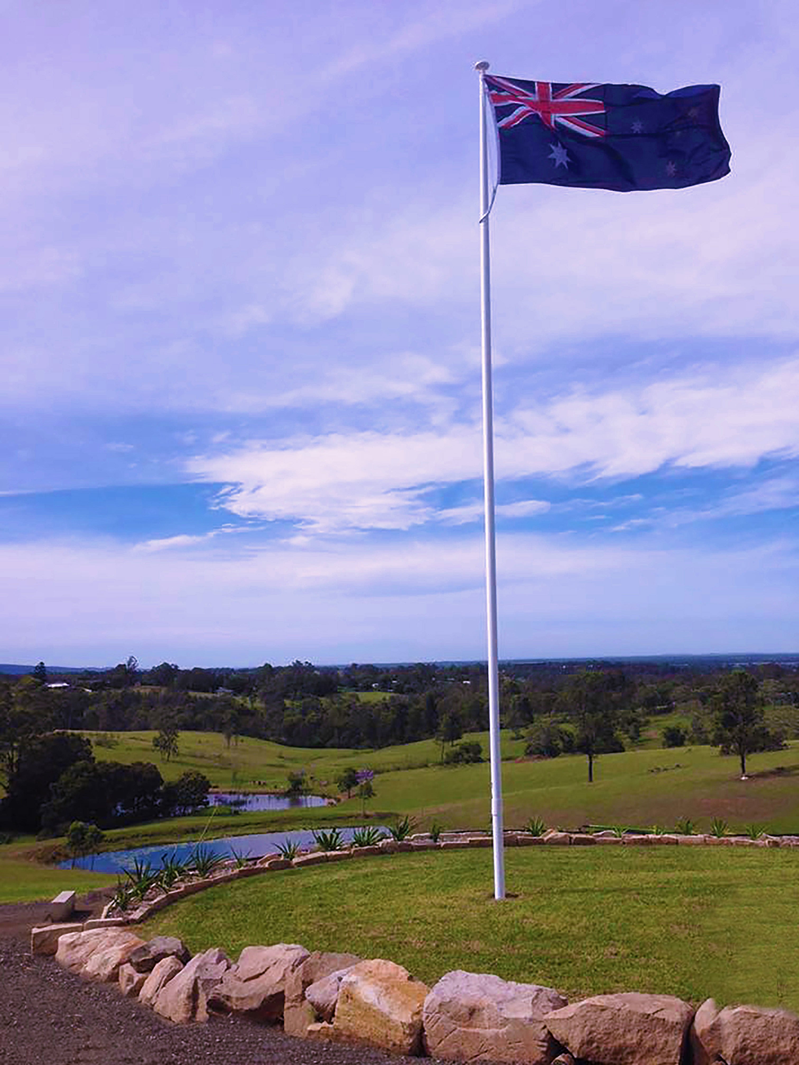 9 Metre Aluminium Flagpole