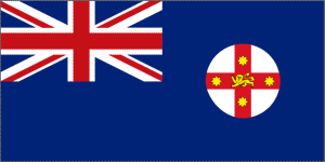 New South Wales (NSW) State Flag