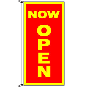 Now Open Banner