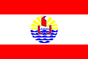 French Polynesia Flag