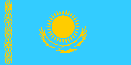 Kazakhstan Flag