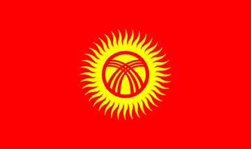 Kyrgyzstan Flag