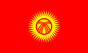 Kyrgyzstan Flag