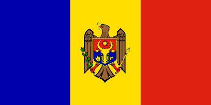 Moldova (Republic of) Flag
