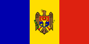 Moldova (Republic of) Flag