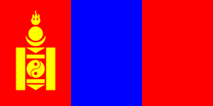 Mongolia Flag