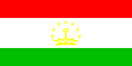 Tajikistan Flag