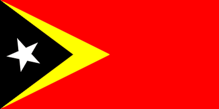 Timor-Leste (formerly East Timor) Flag